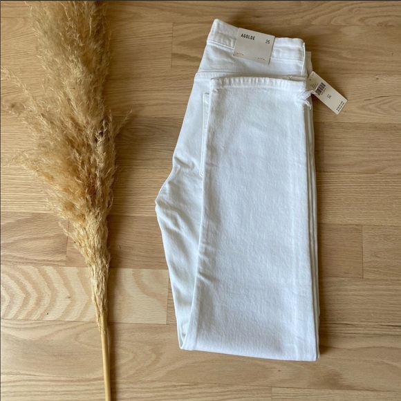 Agolde Toni Mid Rise Straight Jeans - Picture 3 of 12